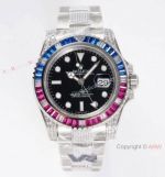 Swiss 1:1 VR Factory 'MAX' Rolex GMT-Master II 116759 Saru Watch Diamond Band